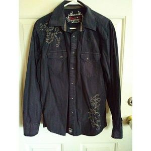 Rock 47 Mens Dress Shirt